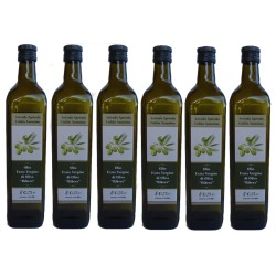 6 bottiglie di Olio extravergine di Oliva
